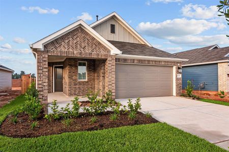 New construction Single-Family house 9807 Robard Ridge Court, Montgomery, TX 77316 Gladecress - Smart Series- photo 0