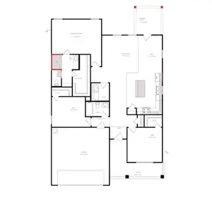 New construction Single-Family house 125 Toftrees Dr, Cleburne, TX 76031 plan Redwood II - image 5