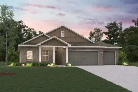 New construction Single-Family house 720 Vineyard Wy, Forney, TX 75126 plan Geneva - image