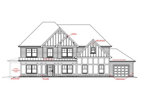 New construction Townhouse house Fayetteville, GA 30215 plan Millwood F - image
