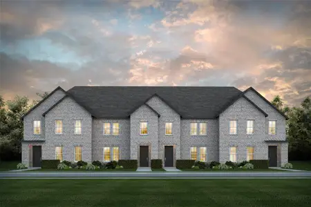 New construction Townhouse house 2837 Maidenhair Ln, McKinney, TX 75071 - image