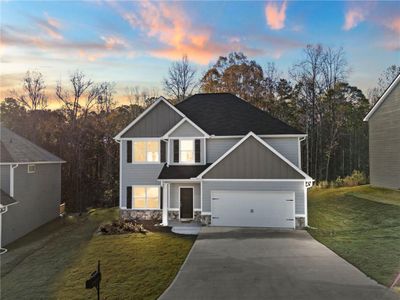 New construction Single-Family house 803 Trestle Creek Court, Temple, GA 30179 The Cumberland - photo 0