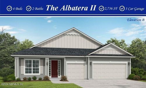 New construction Single-Family house 1850 Sandy Creek Parkway, Unit 0074, Saint Augustine, FL 32095 Albatera II- photo 0