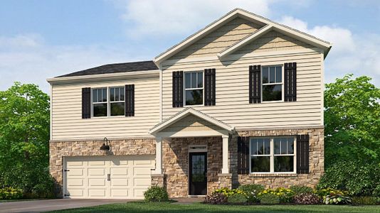 New construction Single-Family house 6003 Muirfield Pt, Union City, GA 30213 plan HALTON - image