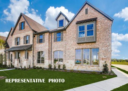 New construction Townhouse house 7103 Buchanan Drive, Grand Prairie, TX 75054 Oxford- photo 0