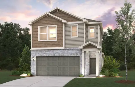 New construction Single-Family house 10647 Rosemont Pass, San Antonio, TX 78254 plan Rose - 1592 - image