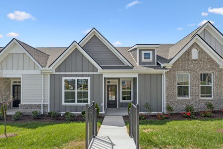 New construction Townhouse house 8160 Rocky Fork Almaville Rd, Smyrna, TN 37167 plan Hickory - image