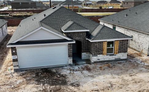 New construction Single-Family house 27407 Azure Falls Drive, Katy, TX 77493 Zion- photo 0