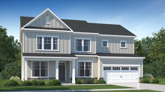 New construction Single-Family house 2005 Cozybrook Trl, Durham, NC 27703 plan Dalton - image