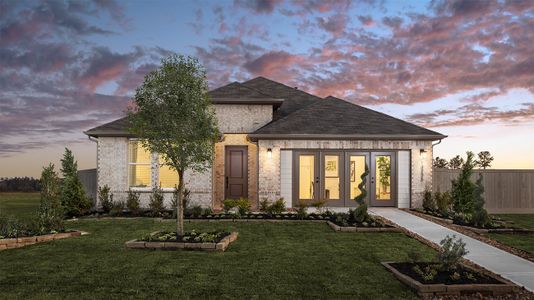 New construction Single-Family house 14235 Moonflower Dr, Splendora, TX 77372 plan Wyatt - image