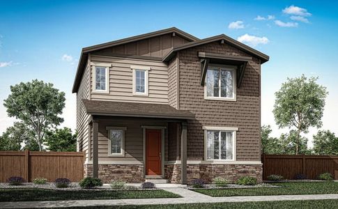 New construction Single-Family house 20493 E 57Th Ave, Aurora, CO 80019 plan 2805 - image