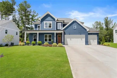 New construction Single-Family house 3548 Cedarvale Ct, Powder Springs, GA 30127 plan Trenton - image 2