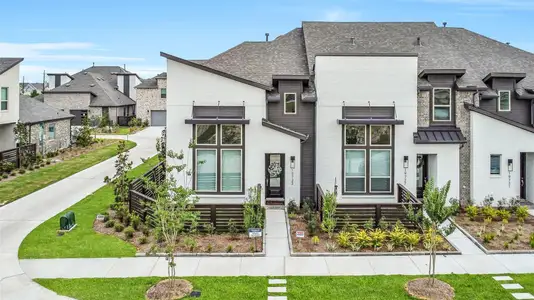 New construction Townhouse house 19723 Pennybacker Bridge Dr, Cypress, TX 77433 - image