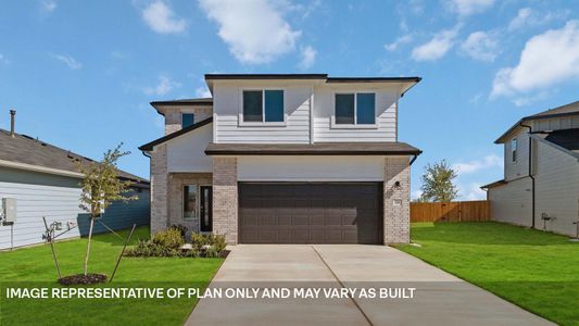 New construction Single-Family house 424 Mountain Pea Rd, Kyle, TX 78640 plan The Emma - image