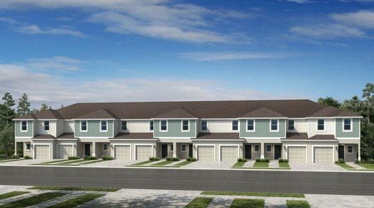 New construction Townhouse house 13244 Stable Pl, Parrish, FL 34219 Jasmine- photo 0