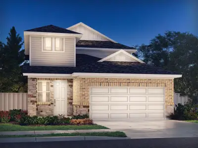 New construction Single-Family house 2322 Pioneer Landing Ln, Crosby, TX 77532 plan The Olympic (380) - image
