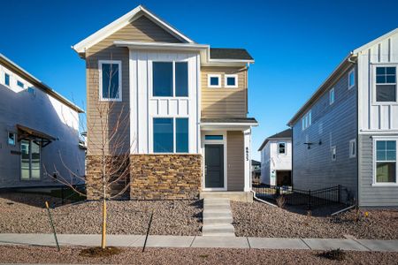 New construction Single-Family house 6390 Levity Hts, Colorado Springs, CO 80924 plan The Copperleaf - image