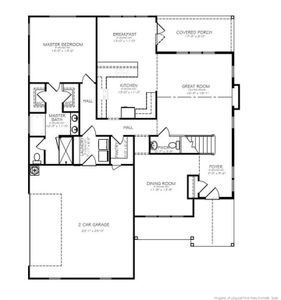 New construction Single-Family house 827 N Southerland Peak Dr N, Raeford, NC 28376 - image