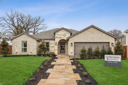 New construction Single-Family house 701 Stone Eagle Dr, Azle, TX 76020 plan Cromwell II - image