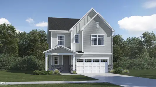 New construction Single-Family house 1240 Coral Cay Bnd, Wake Forest, NC 27587 Nelson- photo 0