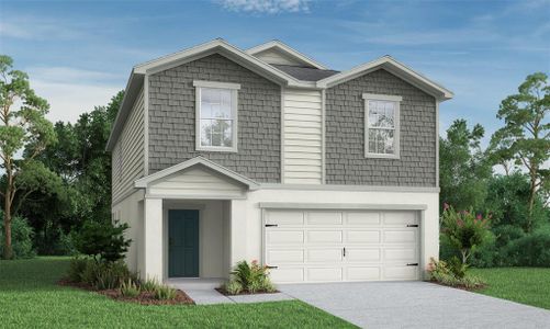 New construction Single-Family house 1924 Harrods Pl, Haines City, FL 33844 Seabrooke II- photo 0