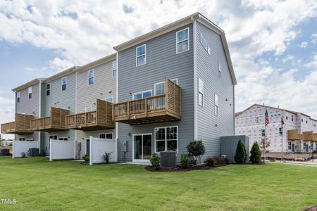 New construction Townhouse house 2316 Stevens Pass Station, Apex, NC 27502 Buckingham - Front Entry Townhomes- photo 0