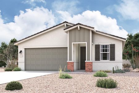 New construction Single-Family house 9837 E Lotus Ln, Florence, AZ 85132 plan Costa - image