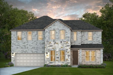 New construction Single-Family house 314 White Barn Cv, Boerne, TX 78006 plan Oglesby - image