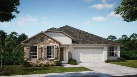 New construction Single-Family house 5 Cyclamen Ct, Homosassa, FL 34446 plan Huntington - image