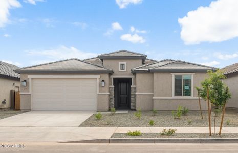 New construction Single-Family house 42995 W Palo Abeto Dr, Maricopa, AZ 85138 plan Parklane - image