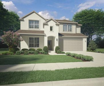 New construction Single-Family house 1413 Barbacoa Dr, Haslet, TX 76052 plan Masters - image