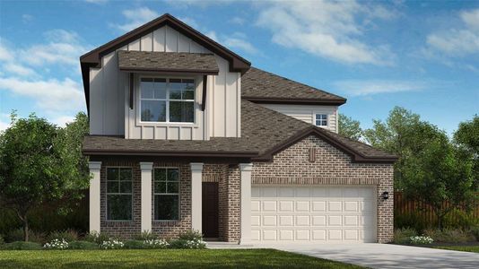 New construction Single-Family house 608 Palatino Bnd, Liberty Hill, TX 78642 Quinley- photo 0