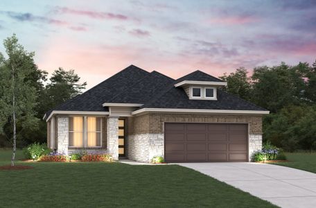 New construction Single-Family house 20018 Burkett Dr, Montgomery, TX 77316 plan Hickory - image