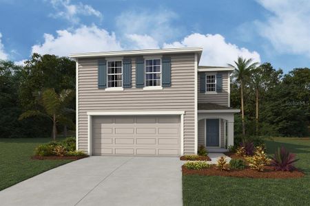 New construction Single-Family house 24577 Nw 11Th Pl, Newberry, FL 32669 Elston- photo 0