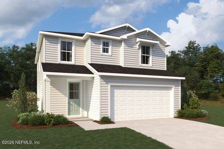 New construction Single-Family house 448 Appalachian Trl, St. Johns, FL 32259 plan Riley - image
