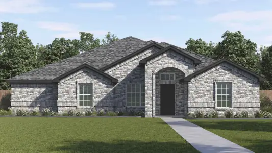 New construction Single-Family house 1421 Boardwalk Ave, Lancaster, TX 75134 plan Seagraves - image