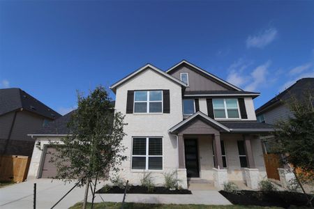 New construction Single-Family house 3809 Waxahachie Rd, Leander, TX 78641 San Marcos - Classic Series- photo 0