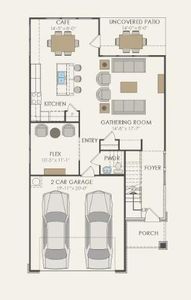 Pulte Homes, Sienna floor plan