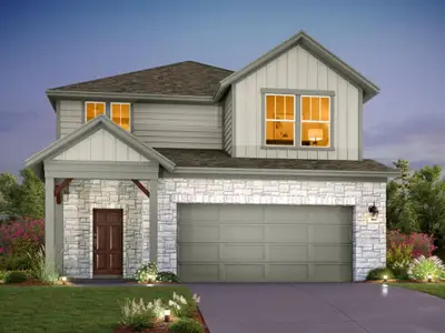 New construction Single-Family house 153 Clover Bnd, Liberty Hill, TX 78642 - image