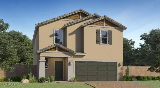 New construction Single-Family house 23204 W Parkway Dr, Buckeye, AZ 85326 plan Monterey Plan 3053 - image