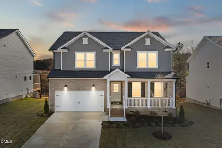 New construction Single-Family house 240 Bridle Brook Wy, Fuquay Varina, NC 27526 plan Mitchell - image
