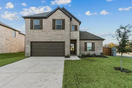 New construction Single-Family house 555 Brookside Dr, Van Alstyne, TX 75495 plan Ellerdale - image