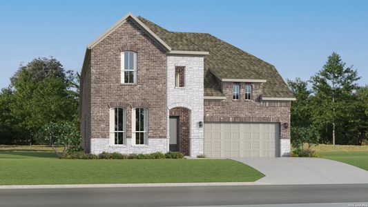 New construction Single-Family house 4114 Dights Ceres, San Antonio, TX 78245 plan Newfield - image