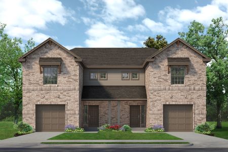 New construction Duplex house 400 Saddle Ln, Denton, TX 76209 null- photo 4 4