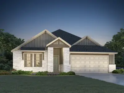 New construction Single-Family house 309 Universal Dr, Hutto, TX 78634 plan The Henderson (404) - image