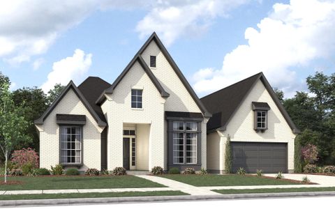 New construction Single-Family house 2927 Woods Rd, Fulshear, TX 77423 plan Cross Creek West 70: Tallinn - image