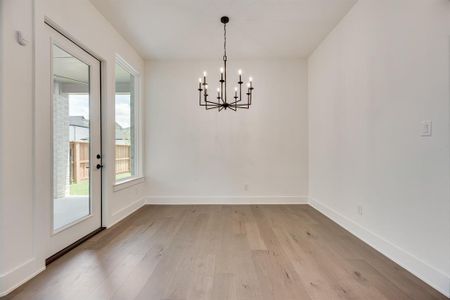 New construction Single-Family house 13621 Dalewood Mews, Frisco, TX 75033 plan La Villa - 3115F - image