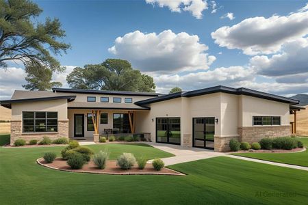 New construction Single-Family house Poolville, TX 76487 - image