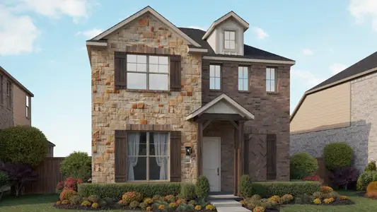 New construction Single-Family house 209 Rock Daisy Trl, Hutto, TX 78634 plan Orwell II - image