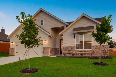 New construction Single-Family house 1412 Whitetail Lane, Azle, TX 76020 Bailey- photo 0